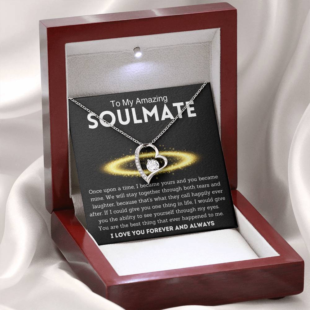 To My Amazing Soulmate - Best Thing - Forever Love Necklace