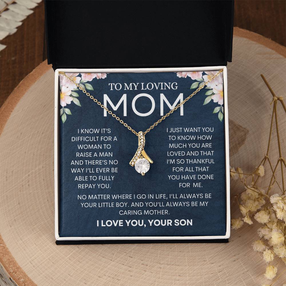 Lovely Mom - Forever Loved-Alluring Beauty Necklace
