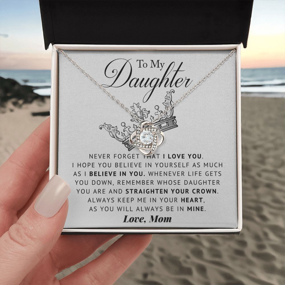 To My Daughter - My Life - Love Knot