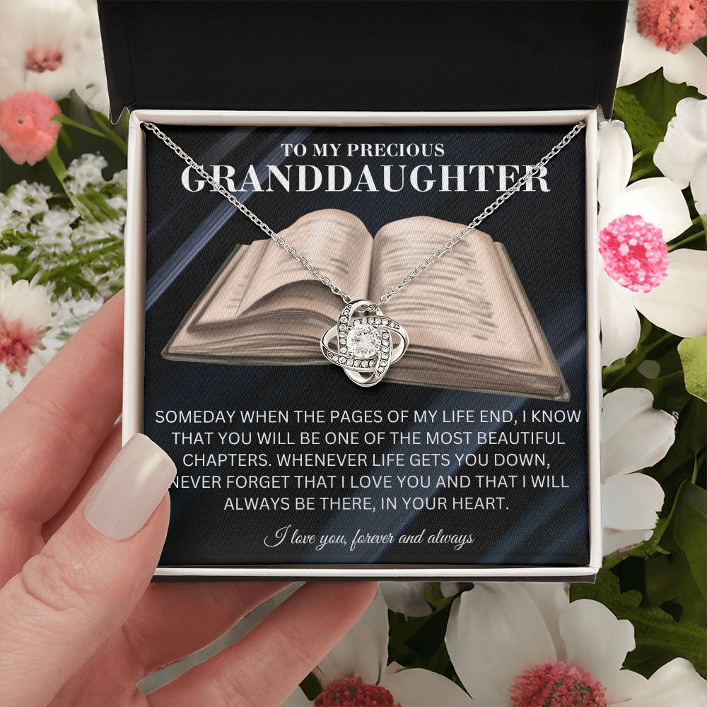 To My Precious Granddaughter - Pages - Love Knot