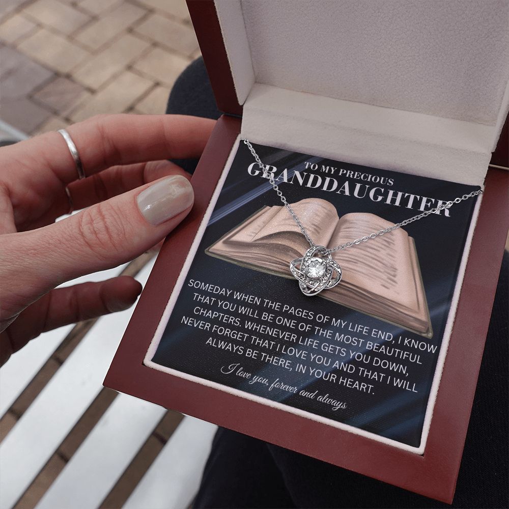 To My Precious Granddaughter - Pages - Love Knot