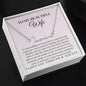 To My Beautiful Wife - Missing Piece - Signature Name Necklace