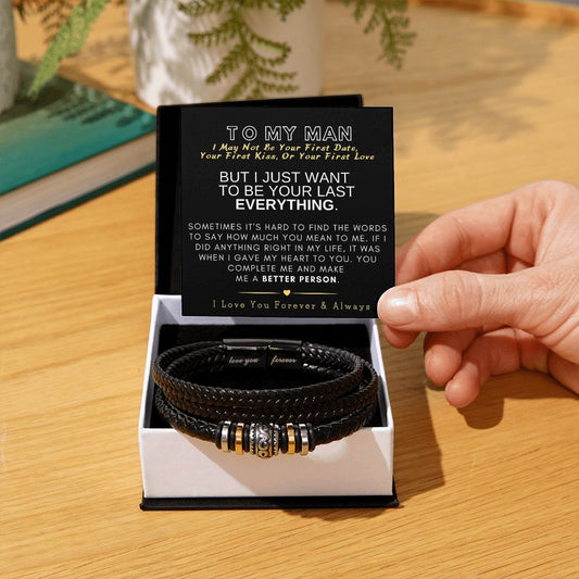 To My Man  - Last Everything - Men's Bracelet