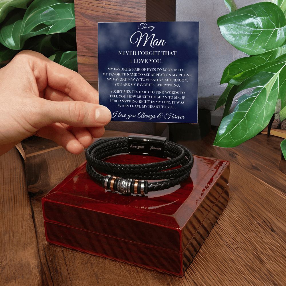 To My Man - My Favorite - Men's Bracelet