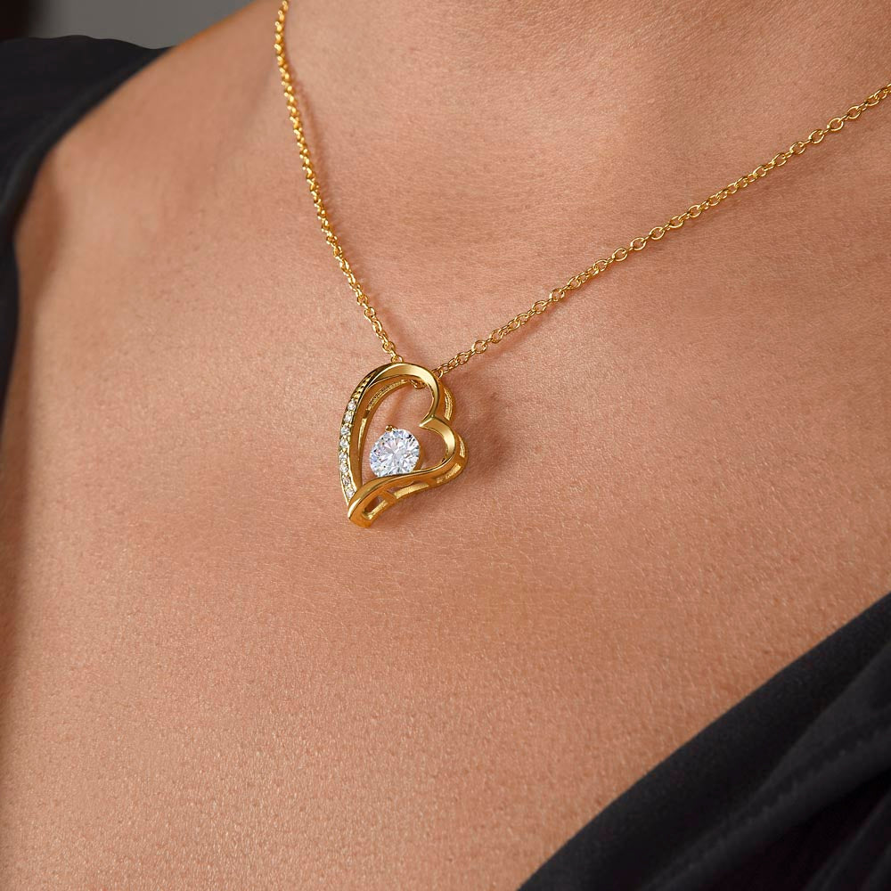 To My Love - Still Take My Breath Away - Heart Necklace