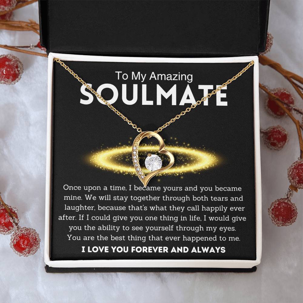 To My Amazing Soulmate - Best Thing - Forever Love Necklace
