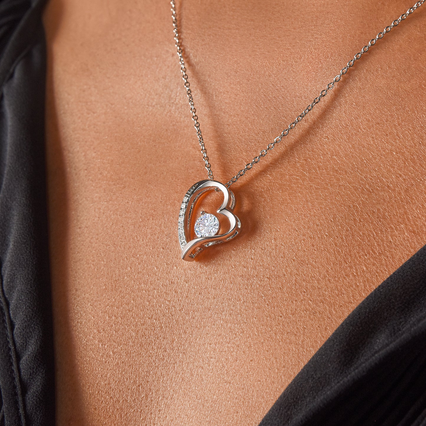 Daughter I Will Always Carry You In My Heart Necklace