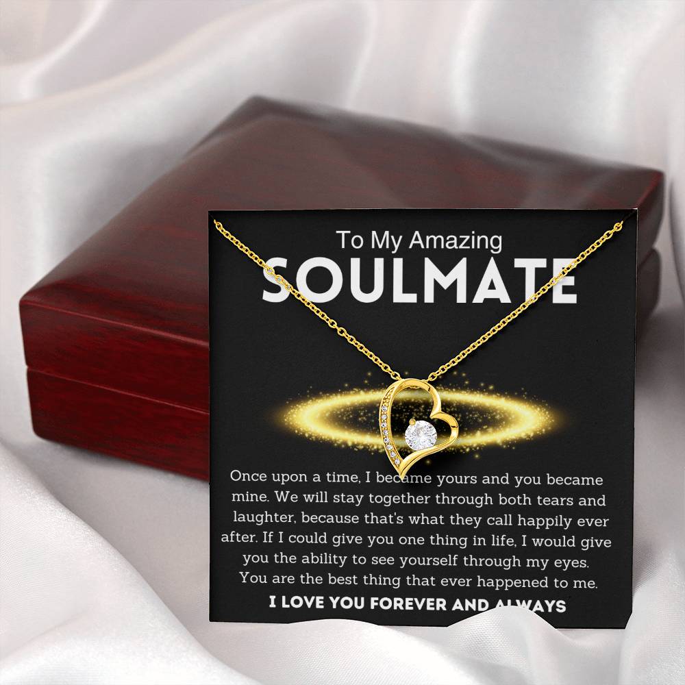 To My Amazing Soulmate - Best Thing - Forever Love Necklace