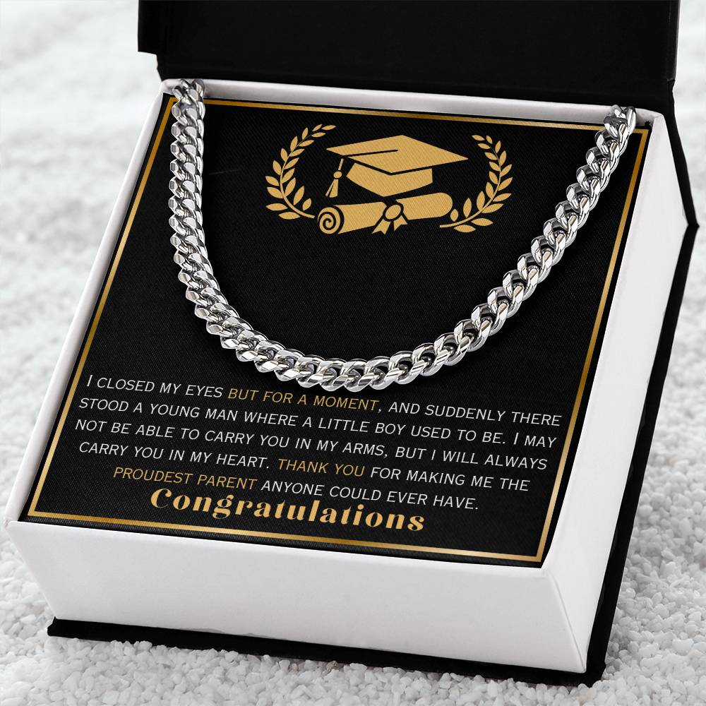 Suddenly - Graduation - Cuban Chain Necklace