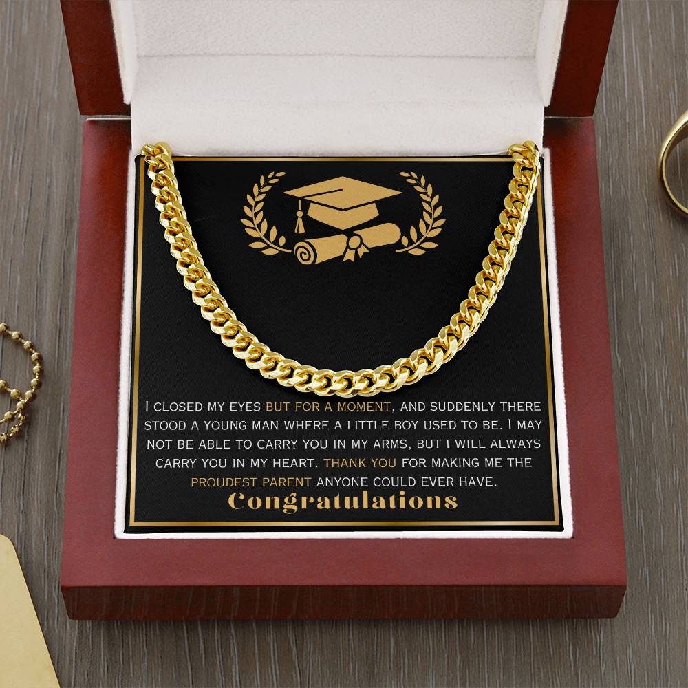 Suddenly - Graduation - Cuban Chain Necklace