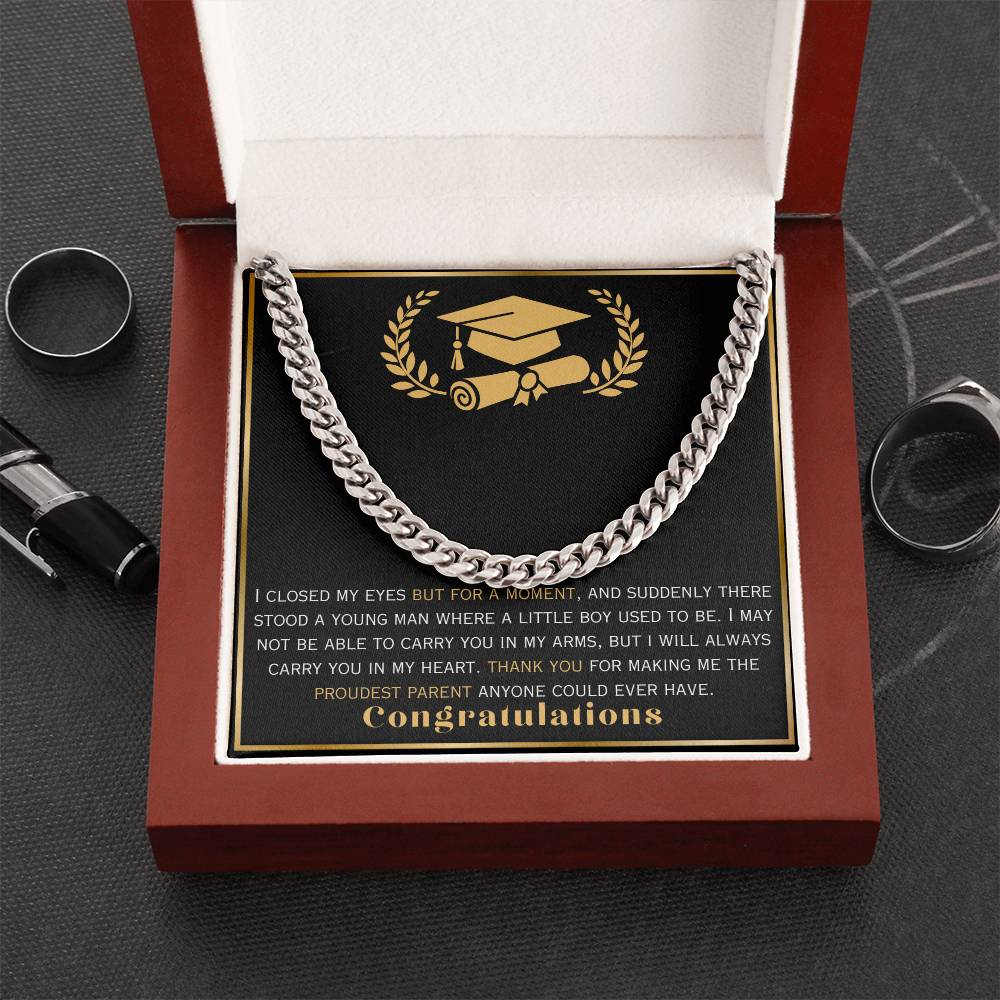 Suddenly - Graduation - Cuban Chain Necklace