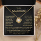 To My Soulmate - Magic Genie - Love Knot Necklace