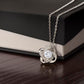 To My Soulmate - Magic Genie - Love Knot Necklace