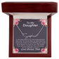 To My Daughter - You Will Always Be My Princess - Signature Name Necklace