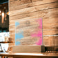 To My Wife - Hold This Close - Square Acrylic Plaque with Lights