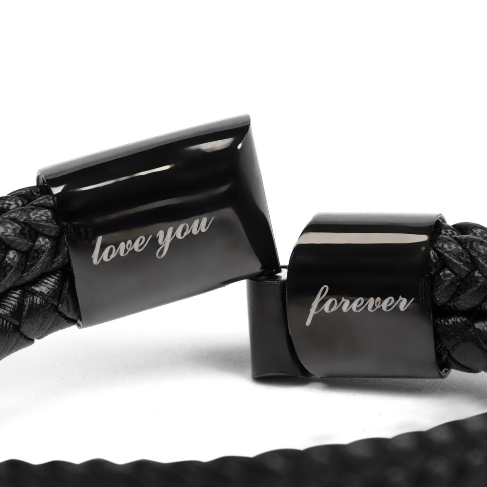 To My Amazing Son - Achieve Your Dreams - Men's Bracelet