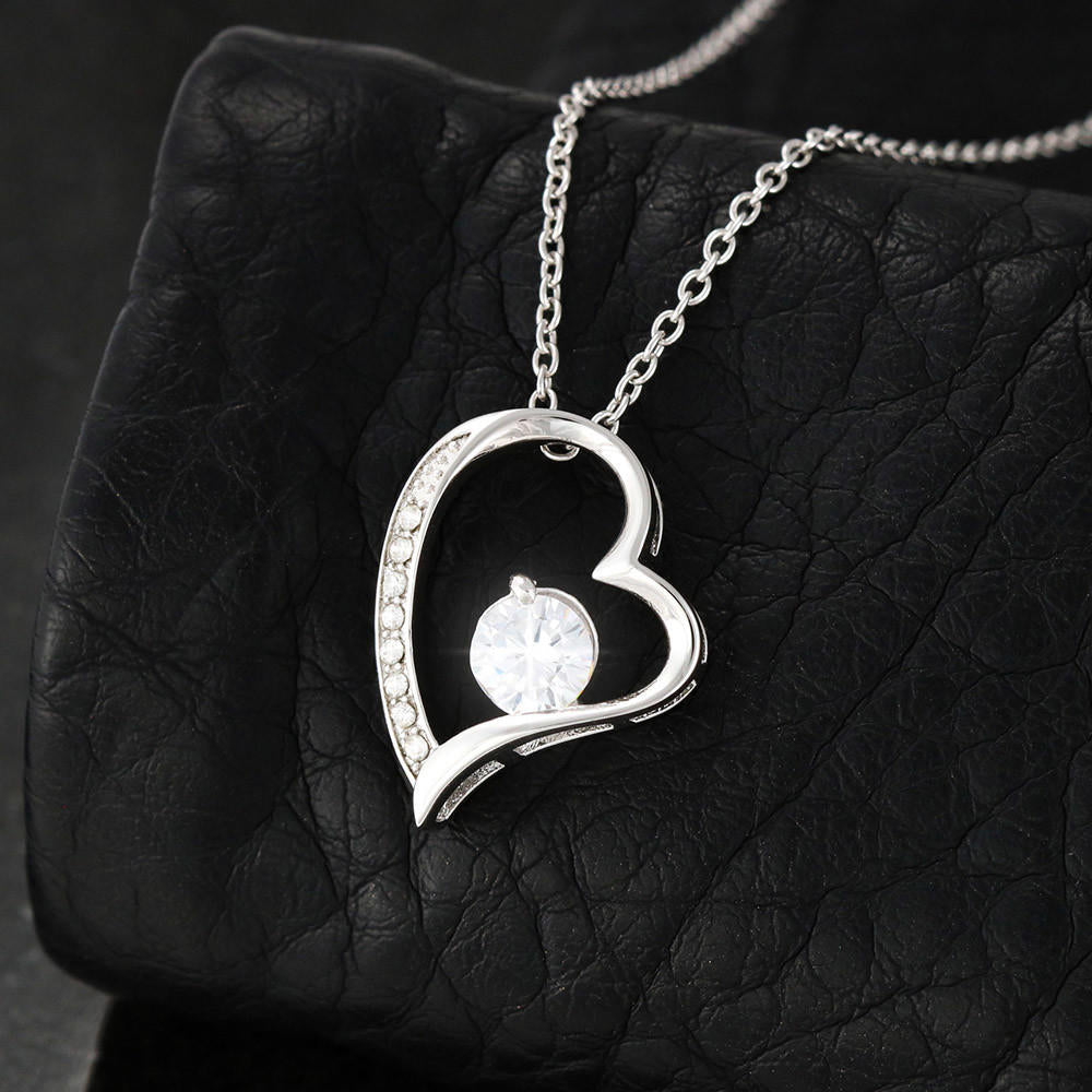 To My Amazing Mom - Biggest Support - Forever Love Necklace